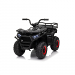 Vaiki&scaron;kas elektrinis keturratis Robust 01, Juodas