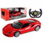 RC valdomas Automobilis &bdquo;Ferrari 488 GTB&ldquo;, raudonas, 1:14