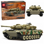 RC valdomas konstruktorius &bdquo;Leopard&ldquo; karinis tankas 1100 vnt.
