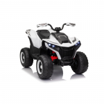 Vaiki&scaron;kas elektrinis keturratis Quad Fast, Baltas