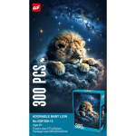 Dėlionė puzzle Liūtas debesyse 300 detalių