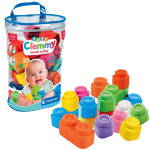 &bdquo;Clemmy&ldquo; spalvingų mink&scaron;tų kaladėlių rinkinys &ndash; 20 vnt. &bdquo;Clementoni&ldquo; 17877
