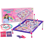 Arkadinis žaidimas &bdquo;Hoop Bag Throw 2in1&ldquo; su vienaragio lenta