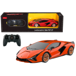 RC valdomas &bdquo;Lamborghini Sian Rastar&ldquo; oranžinis, 1:24