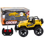 RC valdomas Žaislinis automobilis visureigis, 1:18, geltonas