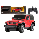 RC valdomas &bdquo;JEEP Wrangler JL Rubicon&ldquo; &bdquo;Rastar&ldquo;, 1:24, raudonas