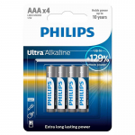 Elementai baterijos Philips LR03E4B/10 (AAA) 4 vnt