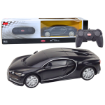 RC valdomas &bdquo;Bugatti Veyron Chiron&ldquo; juodos spalvos, 1:24