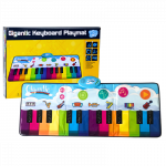 Muzikinis &scaron;okių kilimėlis &bdquo;Rainbow Piano Instruments&ldquo; su 10 melodijų