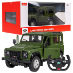 RC valdomas Land Rover Defender 1:14 RASTAR, Žalias
