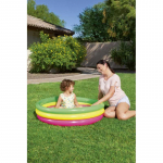 Pripučiamas baseinas BESTWAY (102x25 cm) spalvotas