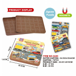 Magnetinių dėlionių puzzle rinkinys Miestas