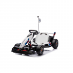 Vaiki&scaron;kas elektrinis kartingas su drifto funkcija BMW, Baltas