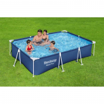 Stačiakampio formos karkasinis baseinas BESTWAY (300x201x66 cm)