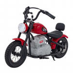 Vaiki&scaron;kas Elektrinis motociklas Chopper SPEED, Raudonas