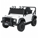 Vaiki&scaron;kas elektromobilis Land Rover Defender 110 SVX Concept, Baltas