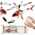 RC valdomas sraigtasparnis SYMA S107H 2.4GHz RTF raudonas