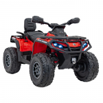 Vaiki&scaron;kas Elektrinis Keturratis Can Am Outlander ATV, Raudonas