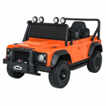 Vaiki&scaron;kas elektromobilis Land Rover Defender 110 SVX Concept, Oranžinis