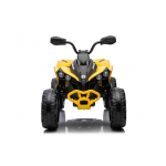 Vaiki&scaron;kas Elektrinis Keturratis Maverick ATV, Geltonas