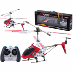 RC valdomas SYMA S107G sraigtasparnis raudonos spalvos