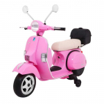 Vaiki&scaron;kas Elektrinis Motoroleris Vespa, Rožinis
