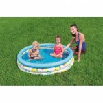 Pripučiamas baseinas BESTWAY (122x25cm) žuvytės
