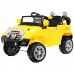 Vaiki&scaron;kas Elektromobilis JEEP JJ245, Geltonas