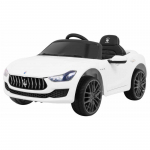 Vaiki&scaron;kas Elektromobilis Maserati Ghibli New, Baltas