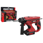 Vaiki&scaron;kas &bdquo;DIY Drill&ldquo; raudonos spalvos akumuliatorinis grąžtas