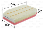 VALEO 585491 Oro filtras