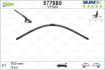 Automobilinis valytuvas VALEO SILENCIO AUDI FLAT BLADE, 750 mm