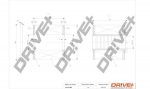 Dr!ve+ DP1110.11.0062 Alyvos filtras