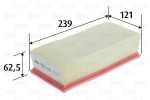 VALEO 585418 Oro filtras