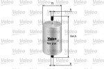 VALEO 587016 Kuro filtras