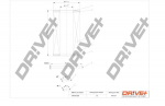 Dr!ve+ DP1110.11.0126 Alyvos filtras