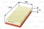 VALEO 585137 Oro filtras