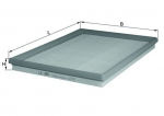 Oro filtras MAHLE LX390