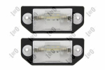 ABAKUS 053-27-900LED Valstybinio numerio ap&scaron;vietimas