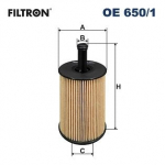 FILTRON OE 650/1 Alyvos filtras