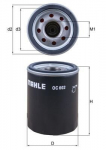 KNECHT OC 602 Alyvos filtras