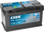 EXIDE EL752 Starterio akumuliatorius