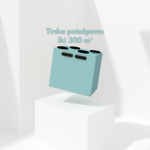 OXYGEN Sieninis rekuperatorius EASY V600 su CO2 davikliu