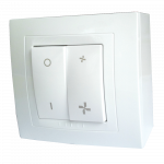 Sieninis jungiklis Mitsubishi rekuperatoriams VL-100-JUNG