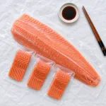 La&scaron;i&scaron;os sashimi ir porcijų rinkinys