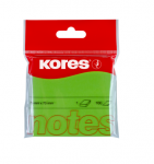 Lipnūs lapeliai Kores neoninių spalvų. 75x75mm , žalia