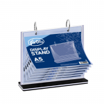 Informacinis T formos stovelis su 6 įmautėmis FOROFIS, A5, horizontalus