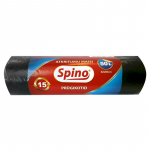 &Scaron;iuk&scaron;lių mai&scaron;ai SPINO 50 l, 12 mik., 15 vnt., juodi