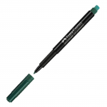 Permanentinis žymeklis Faber Castell Multimark F 0,6mm žalias