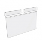 Pakabinamas kainų etikečių laikiklis kabliams 60mmx39mm